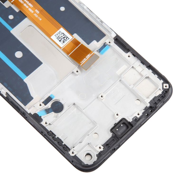 For OPPO A73 5G OEM LCD Screen Digitizer Full Assembly with Frame