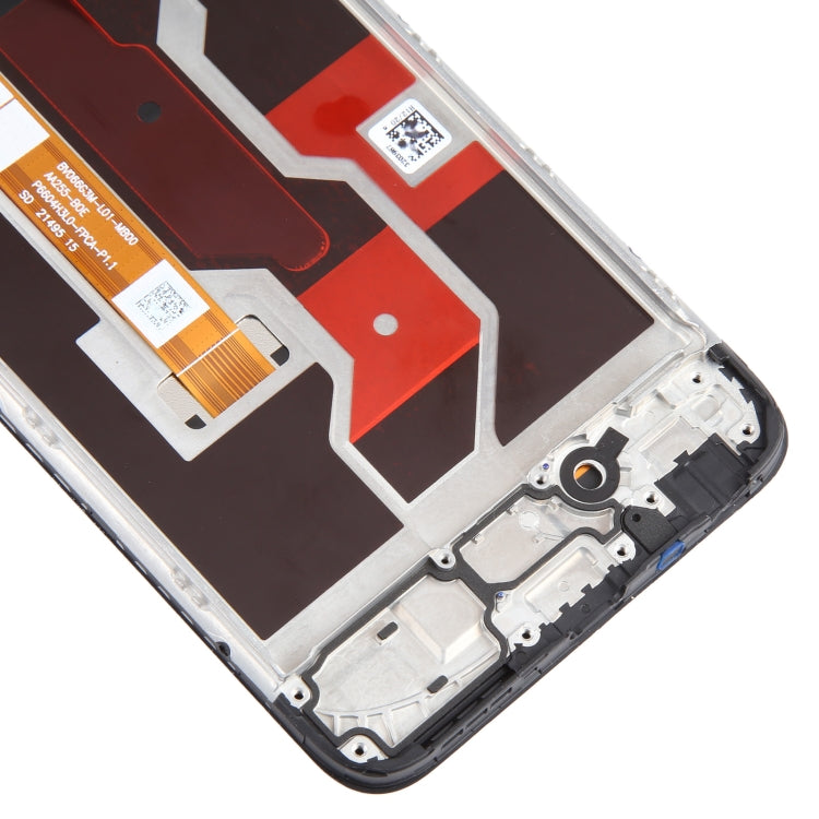 For OPPO A36 4G OEM LCD Screen Digitizer Full Assembly with Frame