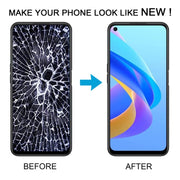 For OPPO A36 4G OEM LCD Screen Digitizer Full Assembly with Frame