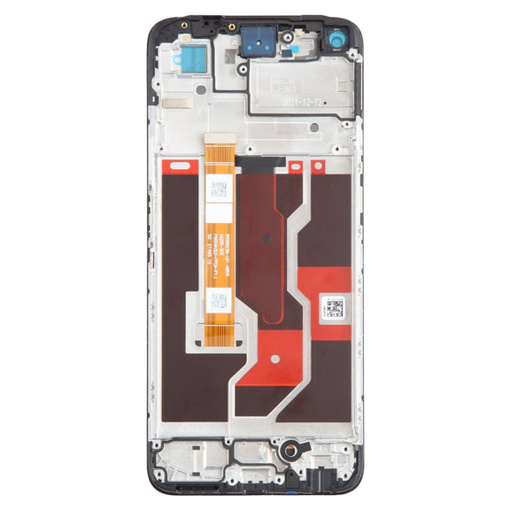 For OPPO A76 4G OEM LCD Screen Digitizer Full Assembly with Frame