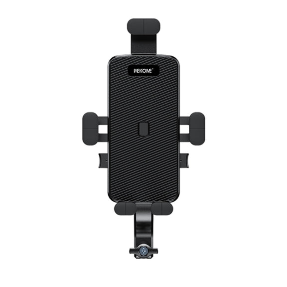 WK WA-S57 Pop Power Series Mechanical Motorcycle Phone Holder(Black)