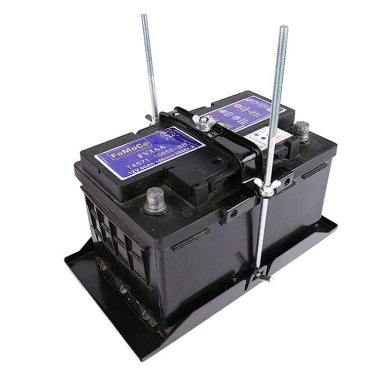 Car Universal Battery Bracket Adjustable Battery Fixed Holder + Base Tray, Size:28.5cm Base + 19cm Bracket