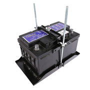 Car Universal Battery Bracket Adjustable Battery Fixed Holder + Base Tray, Size:28.5cm Base + 19cm Bracket