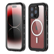 For iPhone 15 Pro Max RedPepper IP68 Waterproof MagSafe Phone Case(Black) - free shipping - PMC TechLife - Order now!