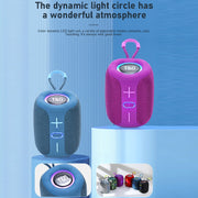 T&G TG-658 Outdoor USB High Power 8W Heavy Bass Wireless Bluetooth Speaker(Blue)