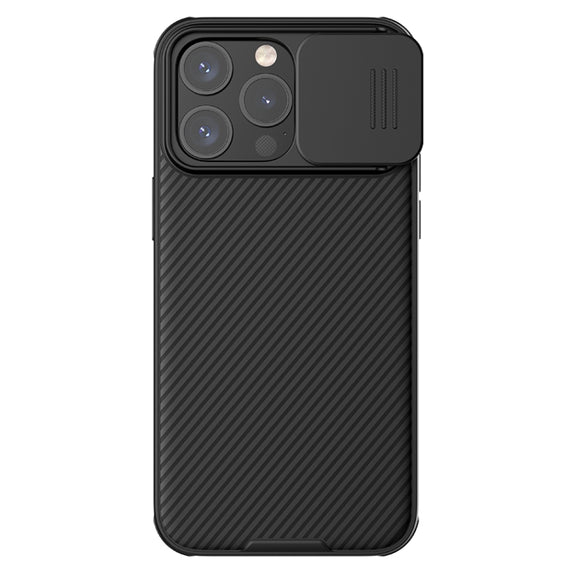 For iPhone 15 Pro Max NILLKIN CamShield Pro Magnetic Magsafe Phone Case(Black)