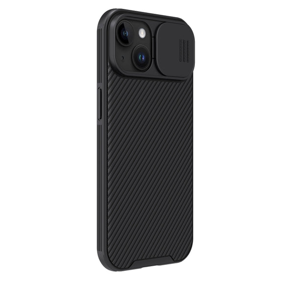 For iPhone 15 NILLKIN CamShield Pro Magnetic Magsafe Phone Case(Black)