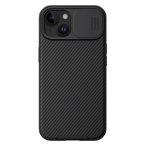 For iPhone 15 NILLKIN CamShield Pro Magnetic Magsafe Phone Case(Black)
