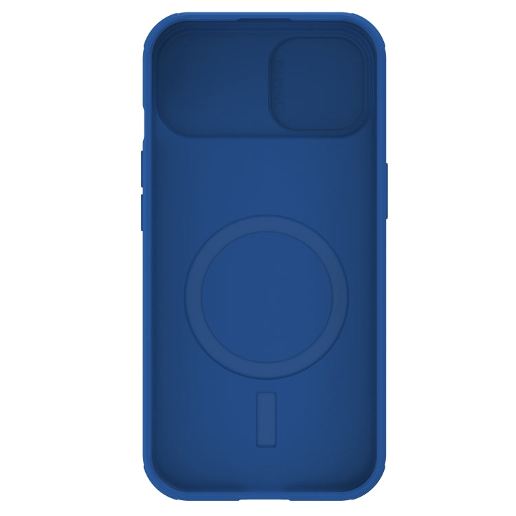 For iPhone 15 NILLKIN CamShield Pro Magnetic Magsafe Phone Case(Blue)