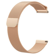 For Fitbit Versa 2 / Fitbit Versa / Fitbit Versa Lite Milanese Watch Band,, Small Size: 2.3x22.5cm(Rose Gold)