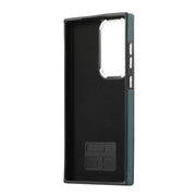 For Samsung Galaxy S22 Ultra 5G Side Leather Magsafe Phone Case(Green)