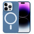 For iPhone 14 Pro MagSafe Liquid Silicone Phone Case(Blue) - free shipping - PMC TechLife - Order now!