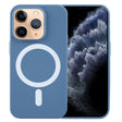 For iPhone 11 Pro MagSafe Liquid Silicone Phone Case(Blue) - free shipping - PMC TechLife - Order now!
