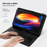 BDF P8 3G Phone Call Tablet PC 8.0 inch, 4GB+64GB, Android 10.0 MTK8321 Octa Core, Support Dual SIM, EU Plug(Grey)