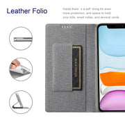 For iPhone 15 Pro Max ViLi DMX Series Shockproof TPU + PU Leather Magnetic Attraction Horizontal Flip Case(Grey)