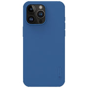 For iPhone 15 Pro Max NILLKIN Frosted Shield Pro PC + TPU Phone Case(Blue)