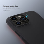 For iPhone 15 Pro Max NILLKIN Frosted Shield Pro PC + TPU Phone Case(Blue)