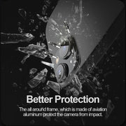 For iPhone 15  / 15 Plus NILLKIN Color Mirror Series Lens Film