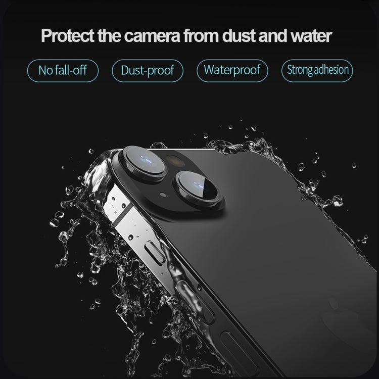 For iPhone 15  / 15 Plus NILLKIN Color Mirror Series Lens Film