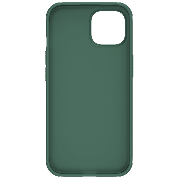 For iPhone 15 NILLKIN Frosted Shield Pro PC + TPU Phone Case(Green)