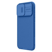For iPhone 15 Pro NILLKIN CamShield Pro Magnetic Magsafe Phone Case(Blue)