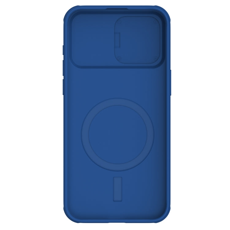 For iPhone 15 Pro NILLKIN CamShield Pro Magnetic Magsafe Phone Case(Blue)