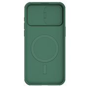 For iPhone 15 Pro NILLKIN CamShield Pro Magnetic Magsafe Phone Case(Green)