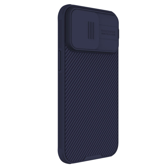 For iPhone 15 Pro NILLKIN CamShield Pro Magnetic Magsafe Phone Case(Purple)