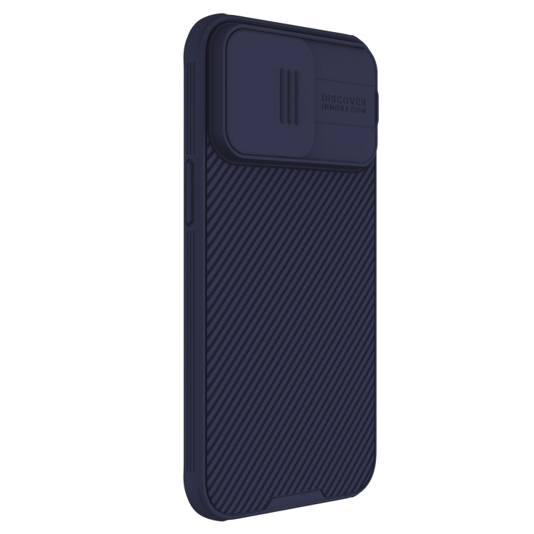For iPhone 15 Pro NILLKIN CamShield Pro Magnetic Magsafe Phone Case(Purple)
