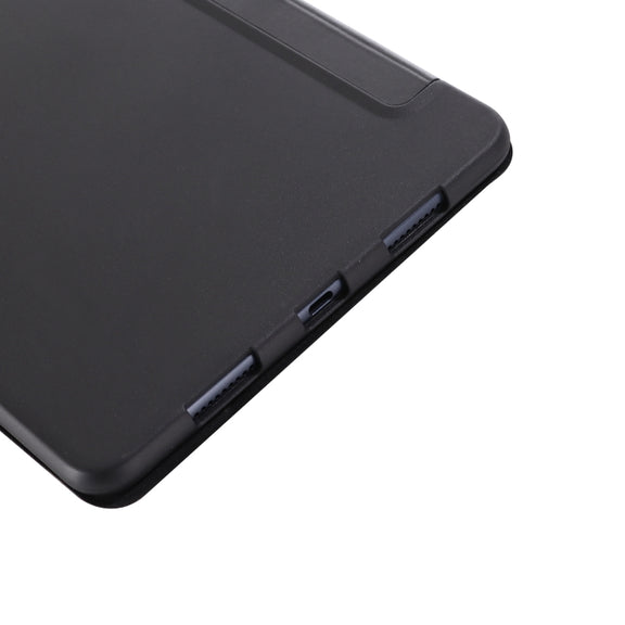 For Huawei Matepad 10.4 GEBEI Shockproof Horizontal Flip Leather Case with Three-folding Holder(Black)