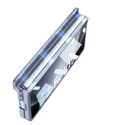 For Samsung Galaxy Z Fold5 GKK Integrated Magnetic Armor Flip Phone Case with Holder(Silver)