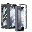 For Samsung Galaxy Z Fold5 GKK Integrated Magnetic Phantom Hinge Folding Phone Case with Stand(Black) - Galaxy Z Fold5 Cases by GKK | Online Shopping South Africa | PMC TechLife | Buy Now Pay Later Mobicred