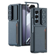 For Samsung Galaxy Z Fold5 GKK Integrated Ultra-thin Sliding Window Folding Phone Case with Card Holder(Green) - free shipping - PMC TechLife - Order now!