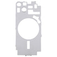 Black Cover Iron Sheet For iPhone 14 -  by PMC TechLife | Online Shopping South Africa | PMC TechLife