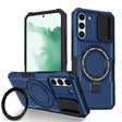 For Samsung Galaxy S22+ 5G Sliding Camshield Magsafe Holder TPU Hybrid PC Phone Case(Royal Blue) - Galaxy S22+ 5G Cases by PMC TechLife | Online Shopping South Africa | PMC TechLife | Buy Now Pay Later Mobicred