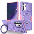 For Samsung Galaxy Note20 Ultra Sliding Camshield Magsafe Holder TPU Hybrid PC Phone Case(Pink Purple) - Galaxy Note20 Ultra Cases by PMC TechLife | Online Shopping South Africa | PMC TechLife