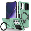 For Samsung Galaxy Note20 Ultra Sliding Camshield Magsafe Holder TPU Hybrid PC Phone Case(Light Blue) - Galaxy Note20 Ultra Cases by PMC TechLife | Online Shopping South Africa | PMC TechLife