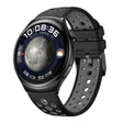 For Huawei Watch 4 Two Color Round Hole Silicone Watch Band(Black Grey) - Watch Bands by PMC TechLife | Online Shopping South Africa | PMC TechLife