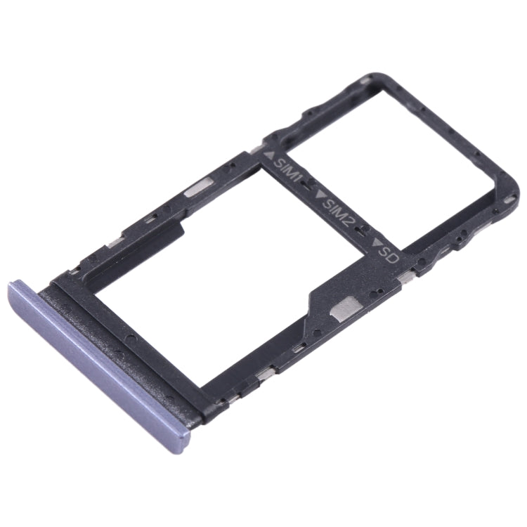 For TCL 40 R Original SIM + Micro SD Card Tray(Purple)