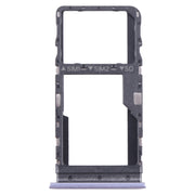 For TCL 40 SE Original SIM + Micro SD Card Tray(Purple)