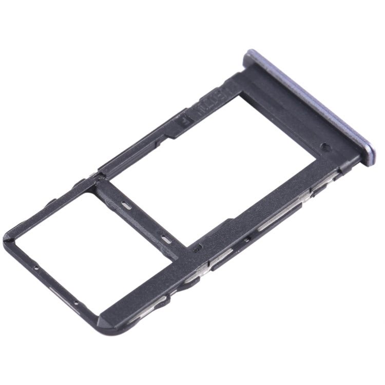 For TCL 40 SE Original SIM + Micro SD Card Tray(Purple)