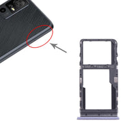 For TCL 40 SE Original SIM + Micro SD Card Tray(Purple)