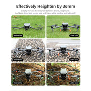 For DJI Air 3 Sunnylife LG664 Foldable Spider Landing Gear(Grey)