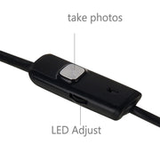 AN97 Water-resistant Micro USB Endoscope Hard Tube Inspection Camera for Parts of OTG Function Android Mobile Phone, with 6 LEDs, Lens Diameter:8mm(Length: 5m)