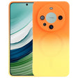 For Huawei Mate 60 Liquid TPU Silicone Gradient MagSafe Phone Case(Orange Yellow) - free shipping - PMC TechLife - Order now!