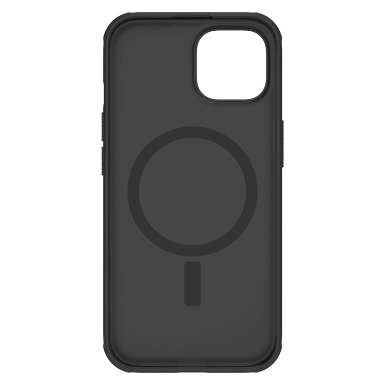 For iPhone 15 NILLKIN Frosted Shield Pro Magnetic Magsafe Phone Case(Black)