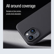 For iPhone 15 NILLKIN Frosted Shield Pro Magnetic Magsafe Phone Case(Black)