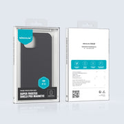 For iPhone 15 NILLKIN Frosted Shield Pro Magnetic Magsafe Phone Case(Black)