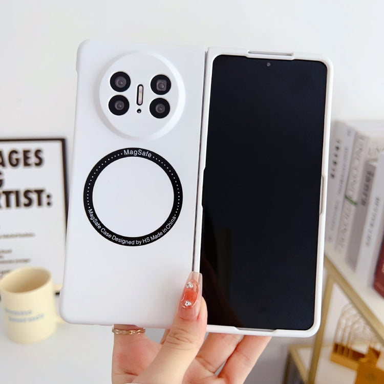 For Huawei Mate X3 Skin Feel PC MagSafe Phone Case(White)