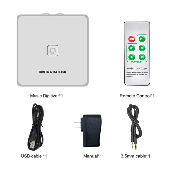 Ezcap 241 Audio Recorder Cassette CD to MP3 Converter Digital to Analog Converter